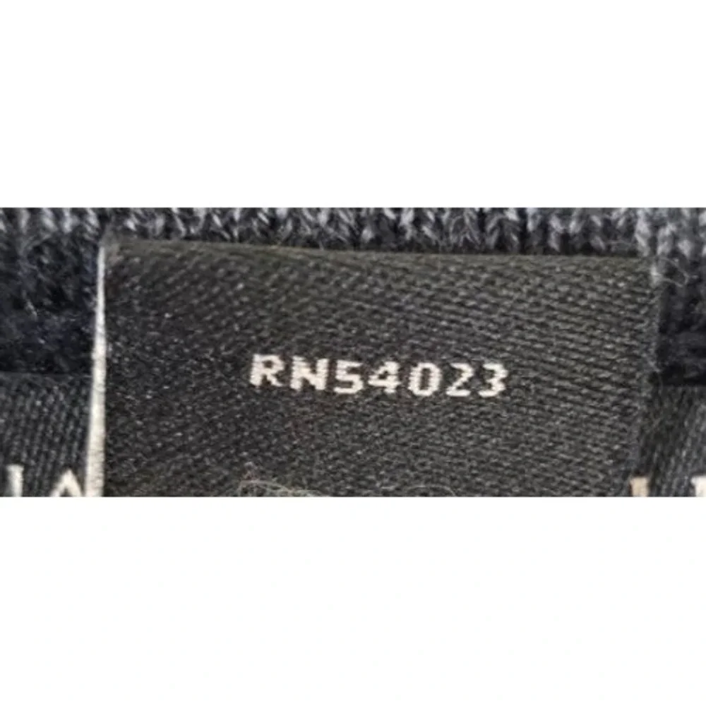 Banana Republic Mens Luxury Blend Silk Cotton Cashmere V-Neck Sweater‎ Black XL